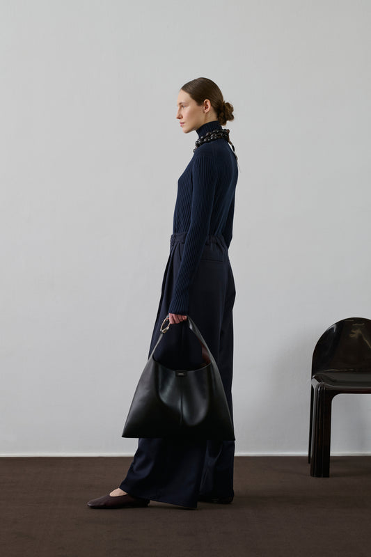 Sac Cosima - Noir - Cuir - Femme