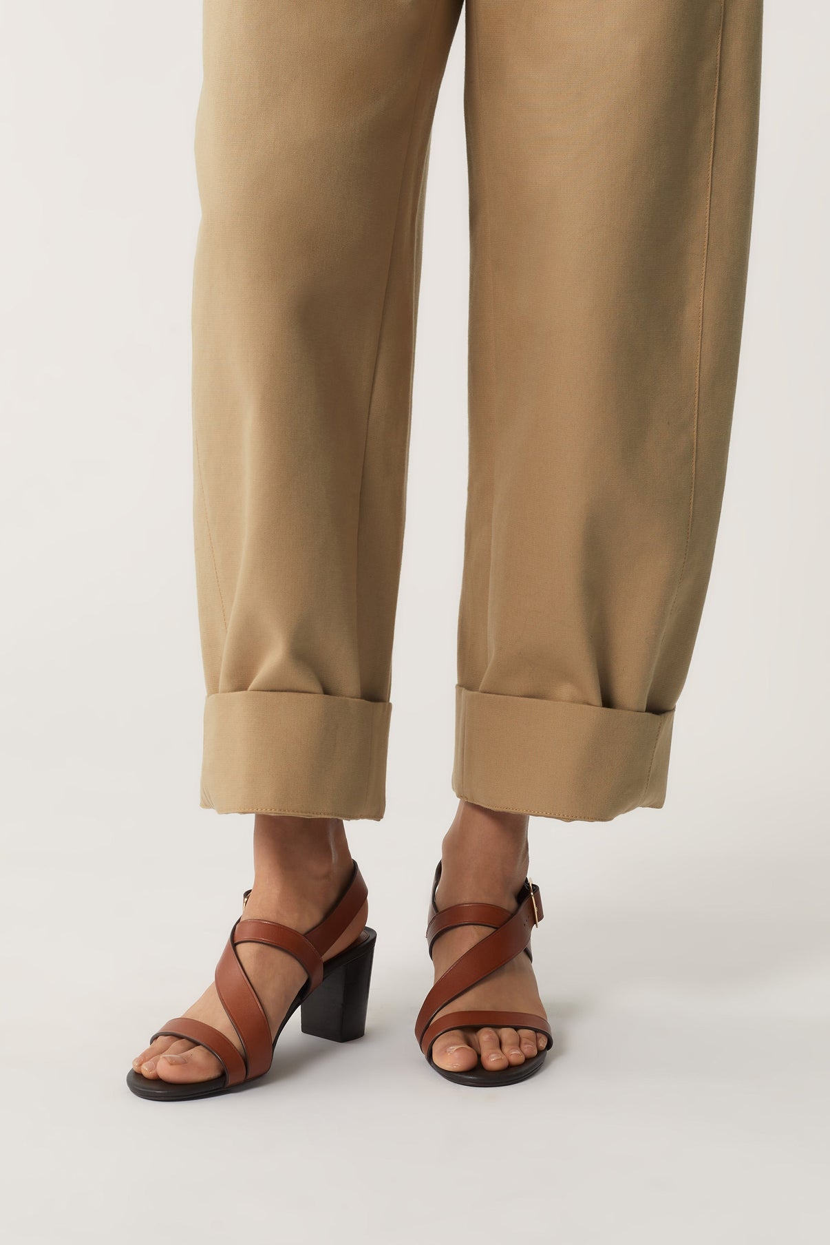 SANDALES PAOLA MARRON vue 9