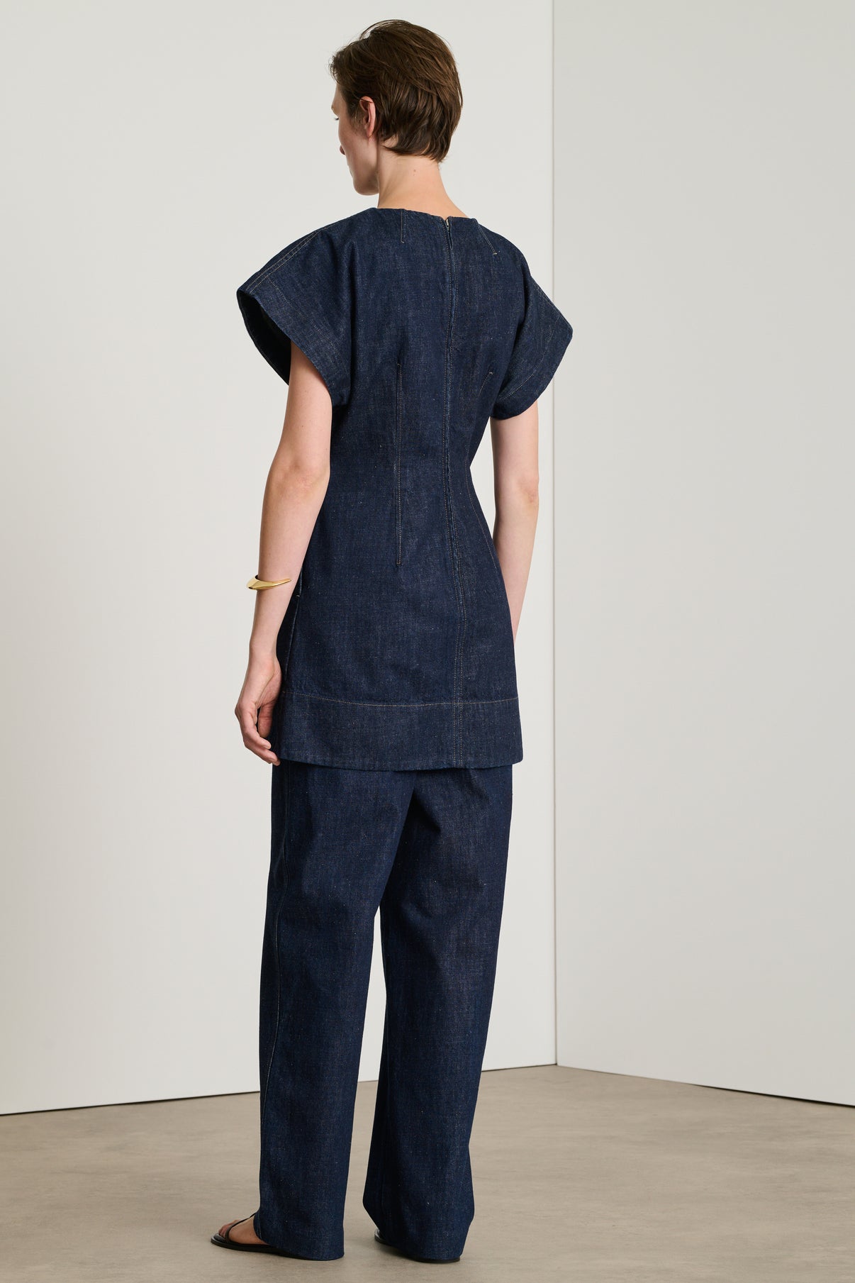 ROBE BAMBINO BLEUE vue 5