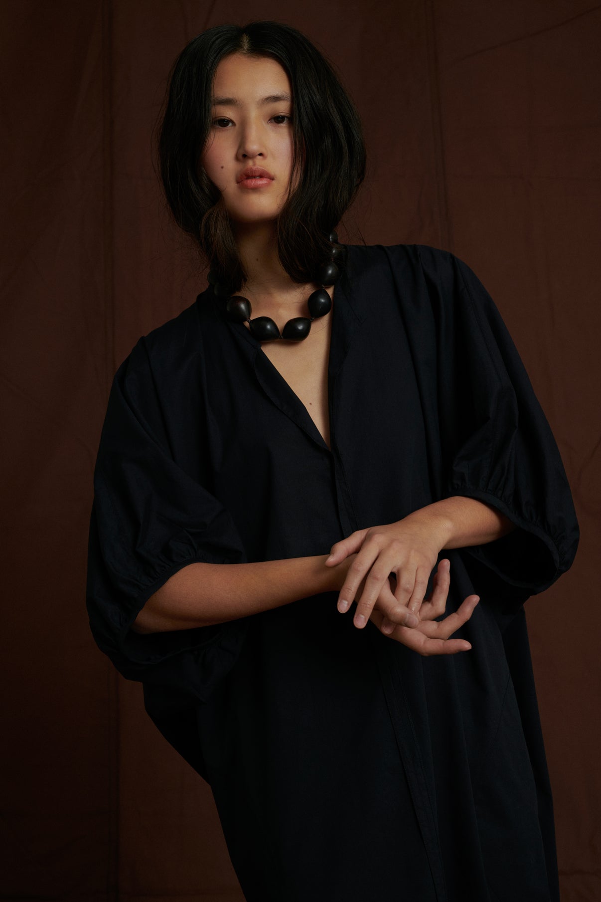 Robe Alger - Noir - Coton - Femme vue 4