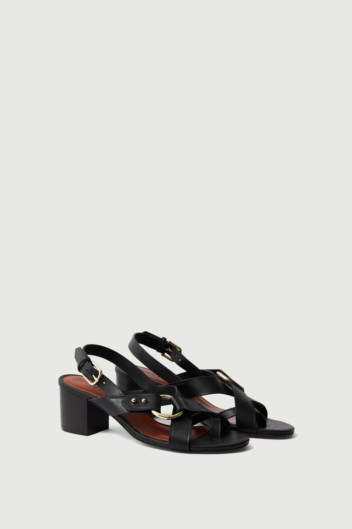 SANDALES FLORENTINE NOIRES vue 3