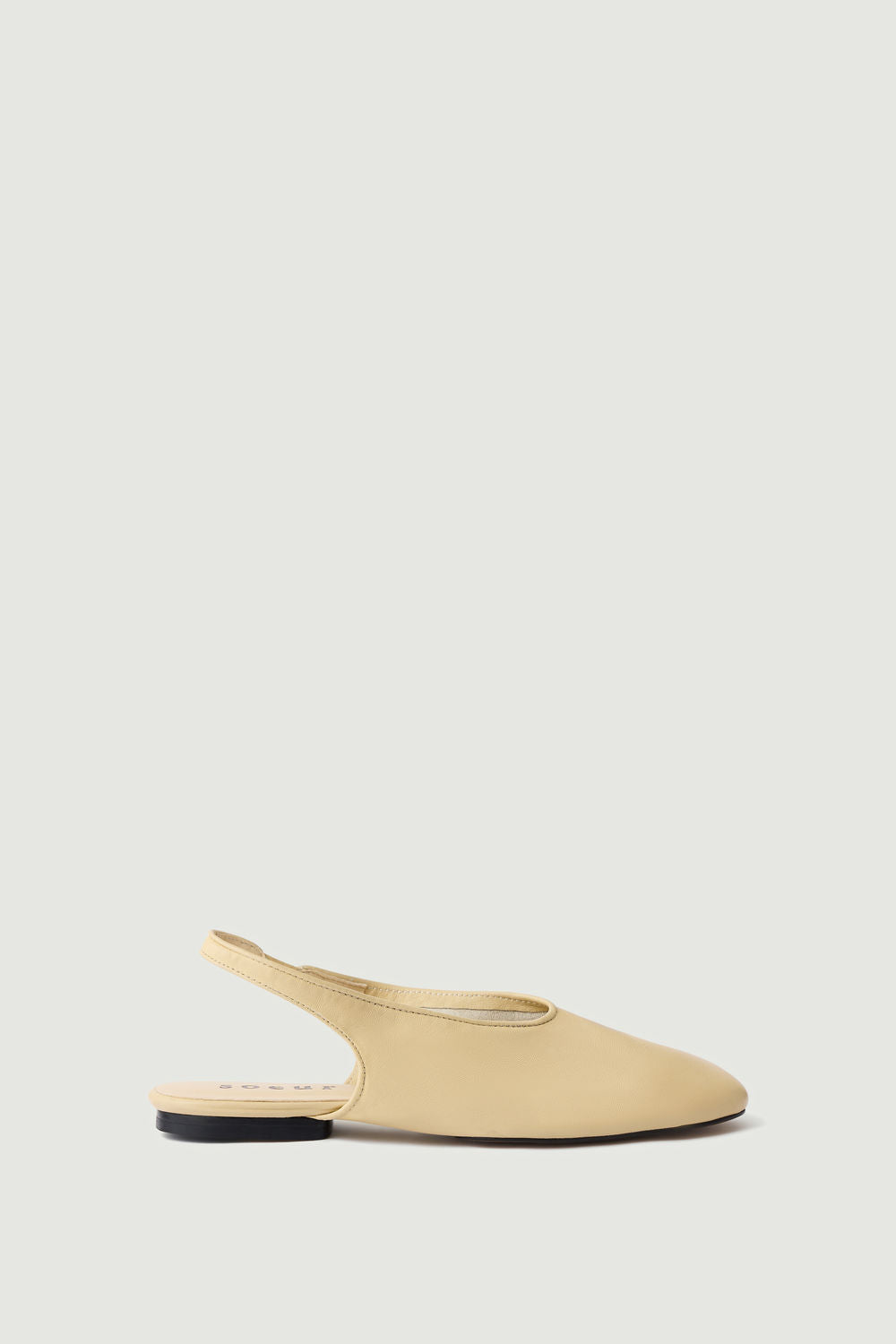 Slingbacks Emmett - Crème - Cuir - Femme