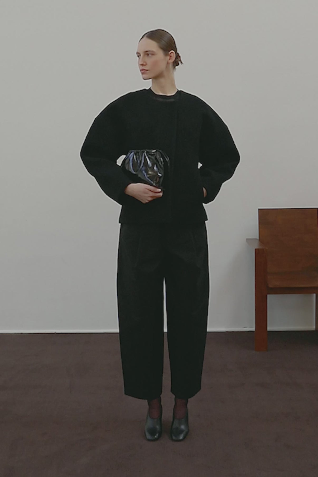 VESTE FRANCE NOIRE vue 3